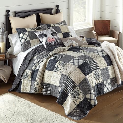 Donna Sharp Augusta Cotton Quilted Bedding Set - Queen Size