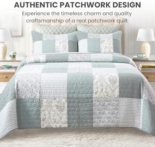 Soul Lane Memory Lane 3-Piece Cotton Quilt Set
