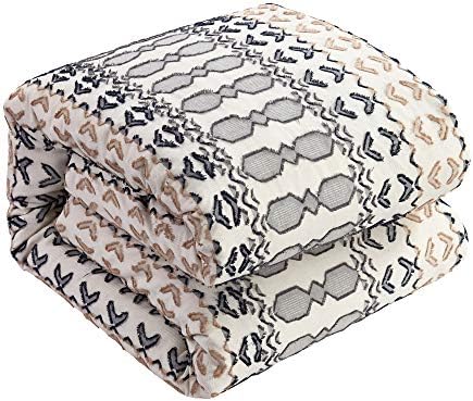 Chic Home Gabriella 5 Piece Cotton Comforter Set Farmhouse Style