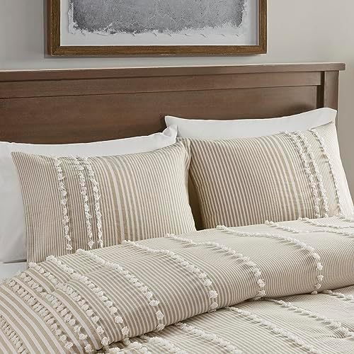 Harbor House 100 Cotton Duvet Set - Tufted Design King 106x90 3 Piece