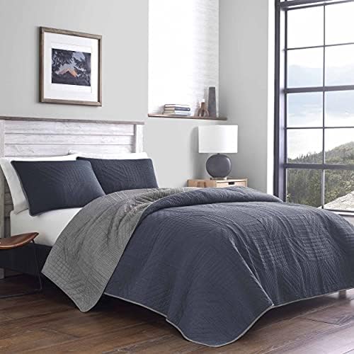 Eddie Bauer Full Queen Quilt Set with Reversible Design