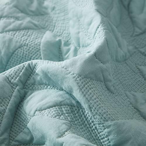 MarCielo 3-Piece 100 Cotton Farmhouse Bedspread Set