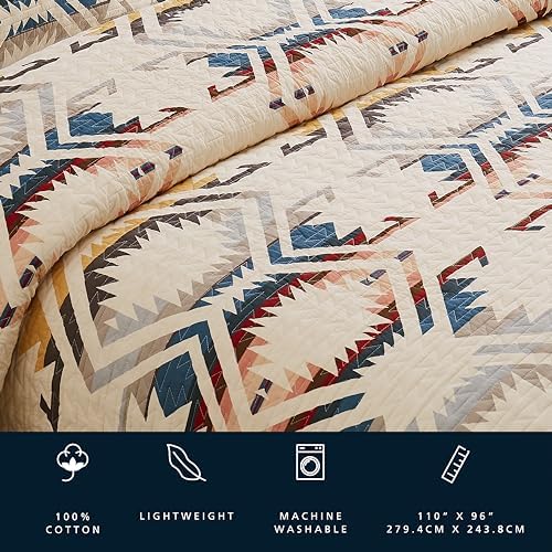 Pendleton White Sands King Quilt Set with Shams
