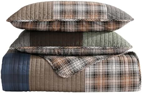 Eddie Bauer Classic Patchwork Quilt Set