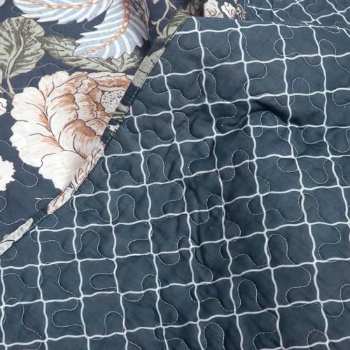 Lush Decor Sydney Reversible Cotton Quilt Set King 1