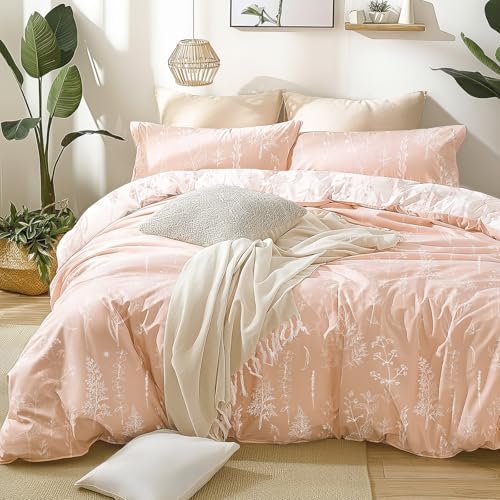 Loves Cabin Dusty Rose Pink Queen Comforter Set