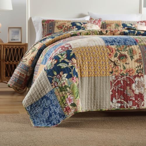 ENASAL Reversible Cotton Quilt Set Queen Size