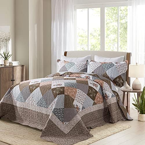 HoneiLife Oversized King Quilt Set 3 Pcs