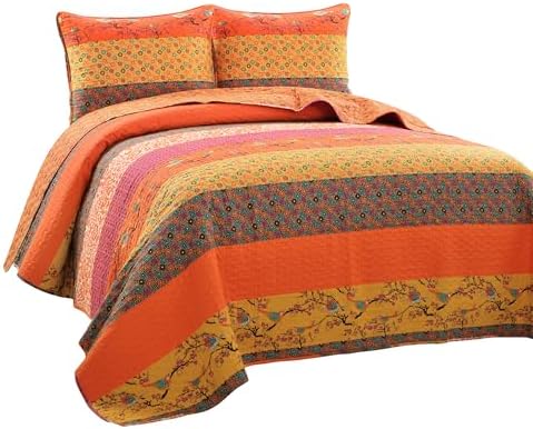 Lush Decor Royal Empire Reversible Cotton Quilt Set