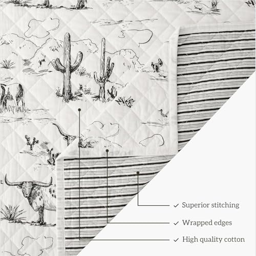 Paseo Road Western Quilt Set 3 Piece Full Queen