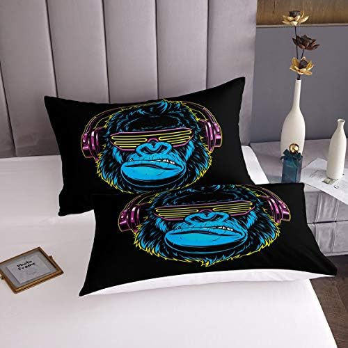 Feelyou 3D Gorilla Duvet Cover Set Twin Size