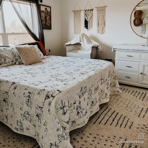 Paseo Road Western Quilt Set 3 Piece Full Queen