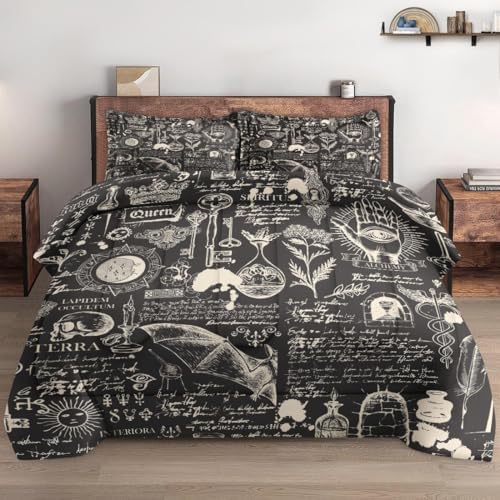 WeCozy King Size Comforter Set with 2 Pillowcases