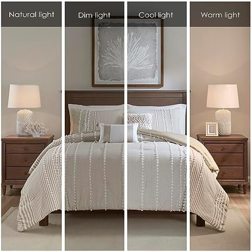 Harbor House 100 Cotton Duvet Set - Tufted Design King 106x90 3 Piece