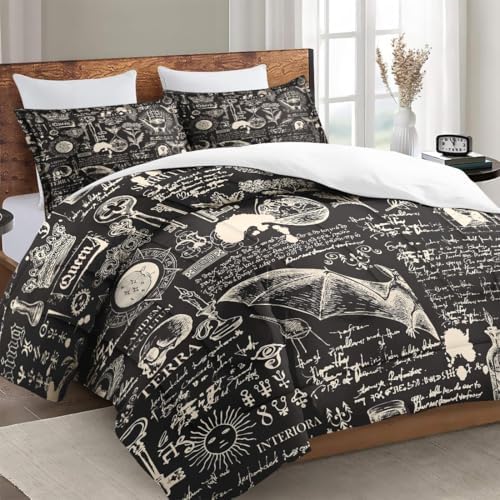 WeCozy King Size Comforter Set with 2 Pillowcases