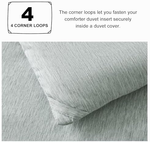 CozyLux California King Comforter Set - 3 Pieces Sage Green 1