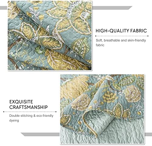 Travan 3-Piece Quilt Set with Shams - King Size