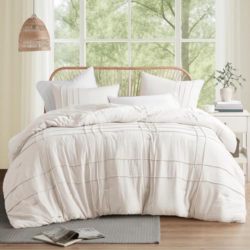 Comfort Spaces Cream Comforter Set - TwinTwin XL 2 Pcs
