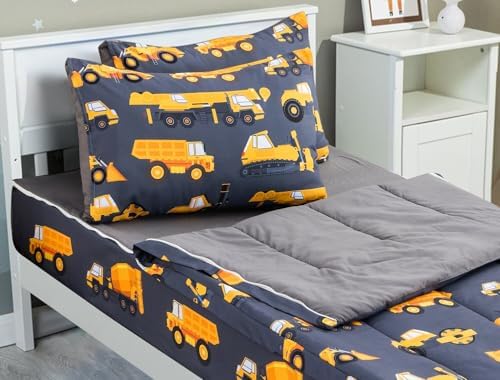 Meeting Story 3Pc Kids Comforter Set with Zipper Design