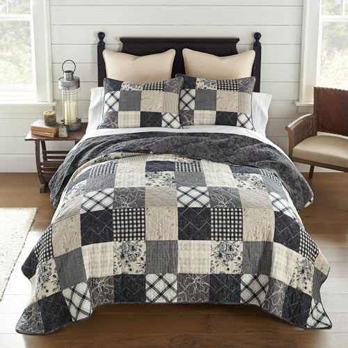 Donna Sharp Augusta Cotton Quilted Bedding Set - Queen Size