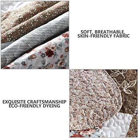 Travan 3-Piece Queen Quilt Set with Shams 1