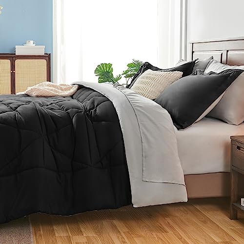 BEDELITE Twin XL Comforter Set 5 Pieces Bed in a Bag