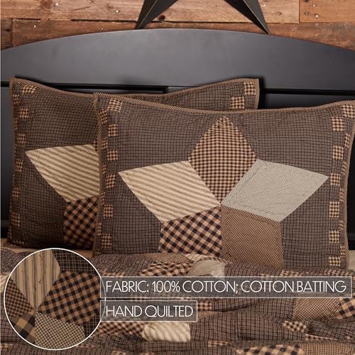 VHC Brands Farmhouse Star 3-Piece Quilt Set