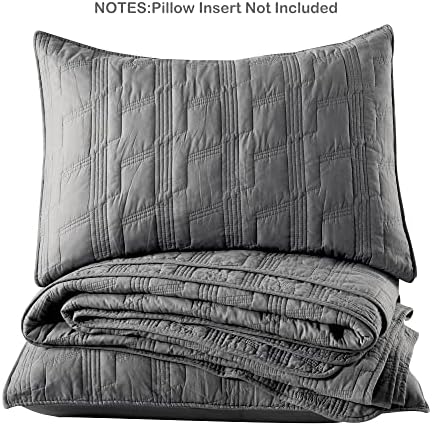 HORIMOTE HOME 100 Cotton King Size Quilt Set with 2 Shams