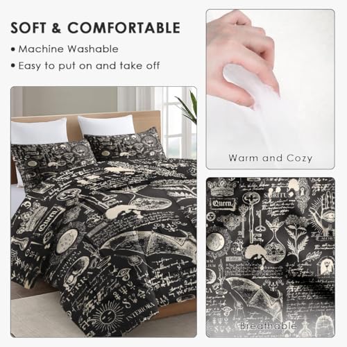 WeCozy King Size Comforter Set with 2 Pillowcases