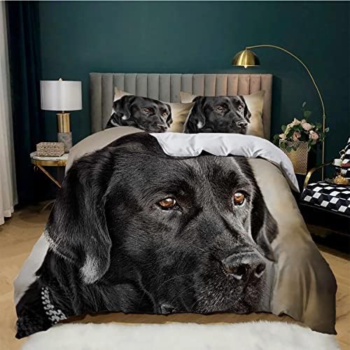 Queen Duvet Cover Set with Zipper Microfiber for Soft Sleep