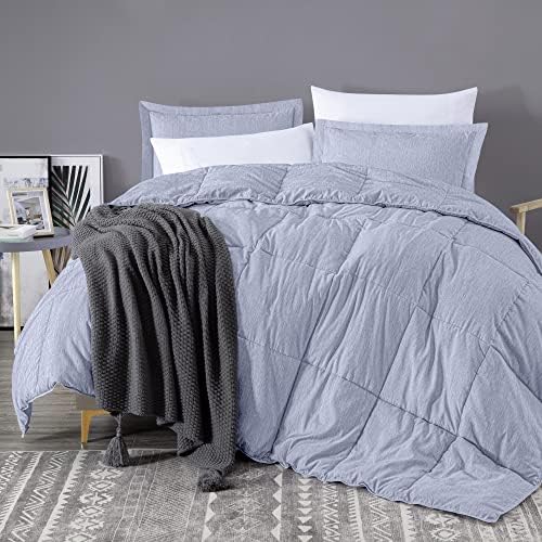 Kingsley Trend 3-Piece Queen Comforter Set with Pillow Shams