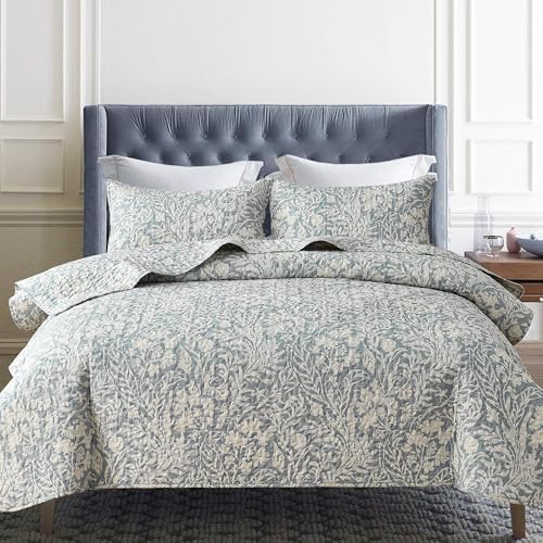 DURLENGEN 3Pcs California King Quilt Set with Pillow Shams