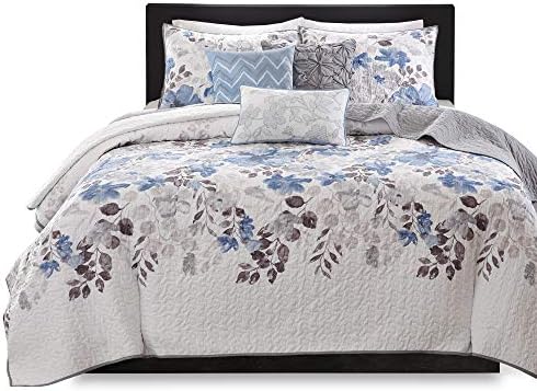Madison Park Luna Quilt All Season Coverlet Set 6 Piece