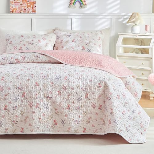 Joyreap 2Pc Cotton Quilt Set for Girls