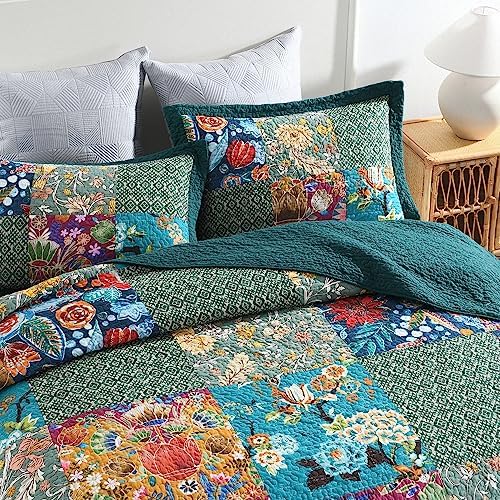 Autumn Dream Cotton Quilt Set Reversible Bedspread