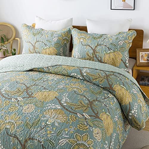 Travan 3-Piece Quilt Set with Shams - King Size