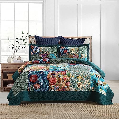 Autumn Dream Cotton Quilt Set Reversible Bedspread
