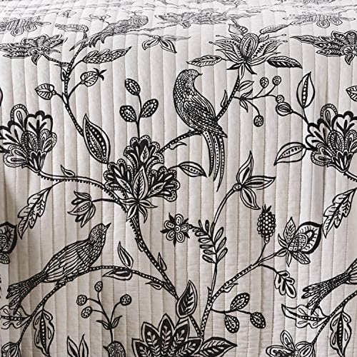 Levtex Home Tanzie Black Quilt Set - FullQueen 1