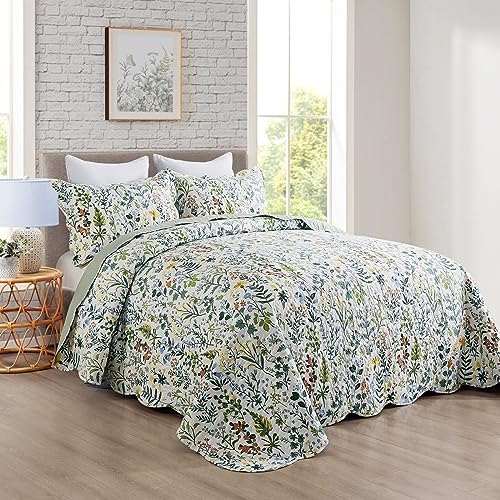 Travan 3-Piece Quilt Set with Shams 1