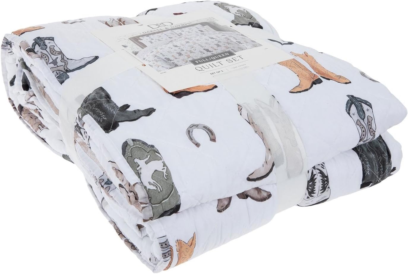 Hobby Lobby Quilt Set Twin XL Cowboy Boots