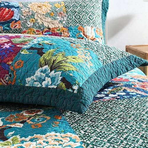 Autumn Dream Cotton Quilt Set Reversible Bedspread