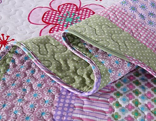 MarCielo 3 Piece Kids Bedspread Quilt Set