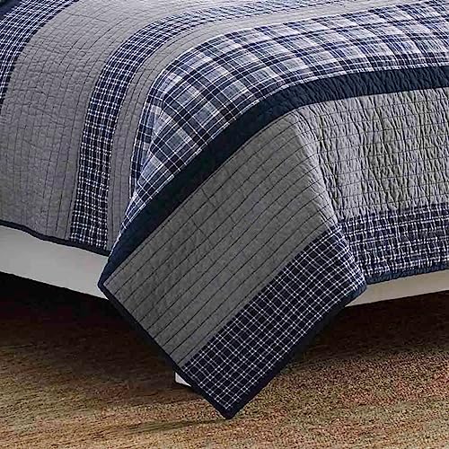 Nautica Twin Quilt - Reversible Cotton Bedding Set