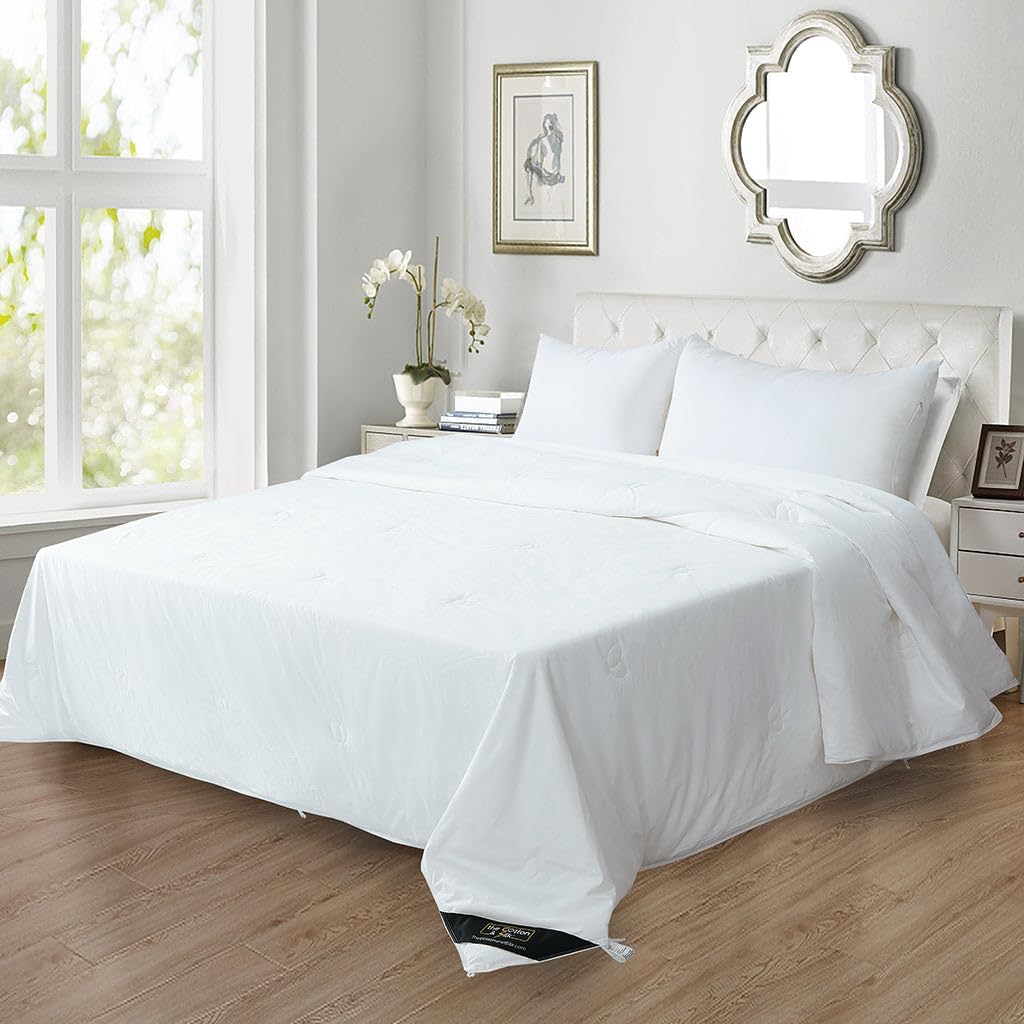THE COTTON SILK 100 Mulberry Silk Duvet Insert - Queen Size