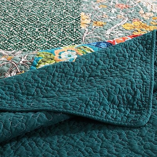 Autumn Dream Cotton Quilt Set Reversible Bedspread