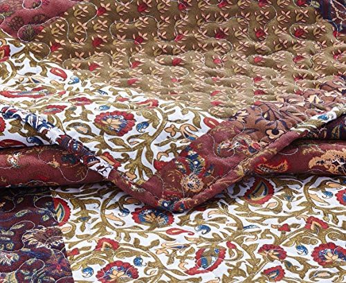 SLPR Autumn Patchwork Quilt Set Queen Size 3-Piece