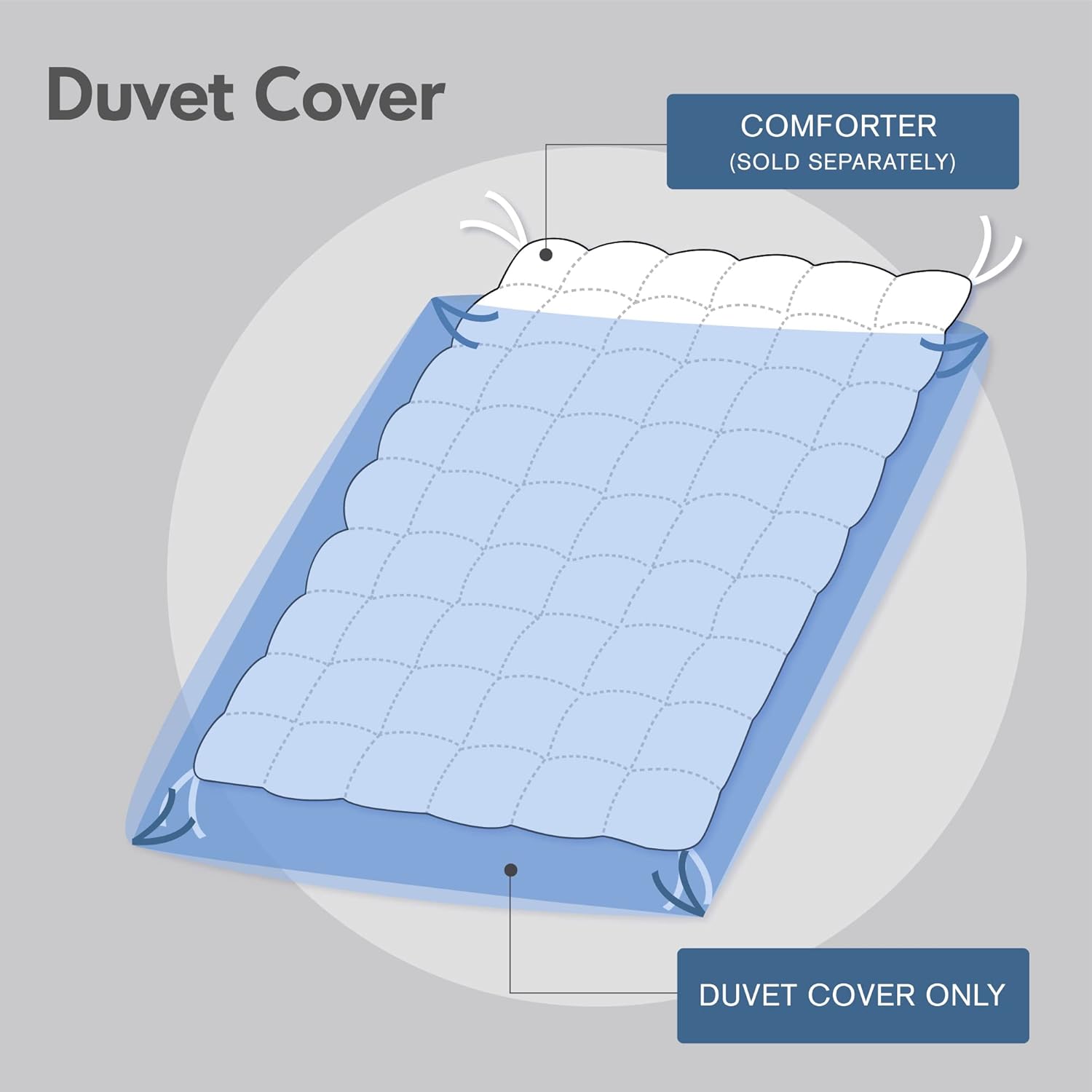 Intelligent Design Shaggy Faux Fur Duvet Cover Set