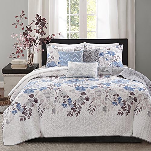 Madison Park Luna Quilt All Season Coverlet Set 6 Piece