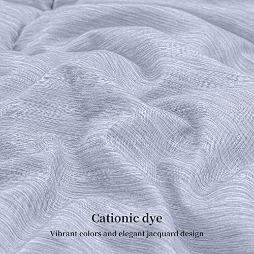 Kingsley Trend 3-Piece Queen Comforter Set with Pillow Shams