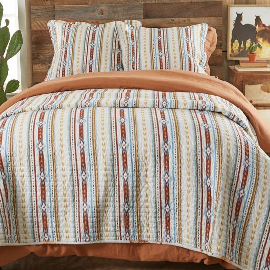 Rods Cowboy Bronco Quilt FullQueen